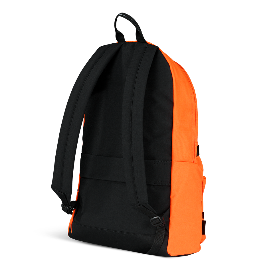 off white backpack orange straps