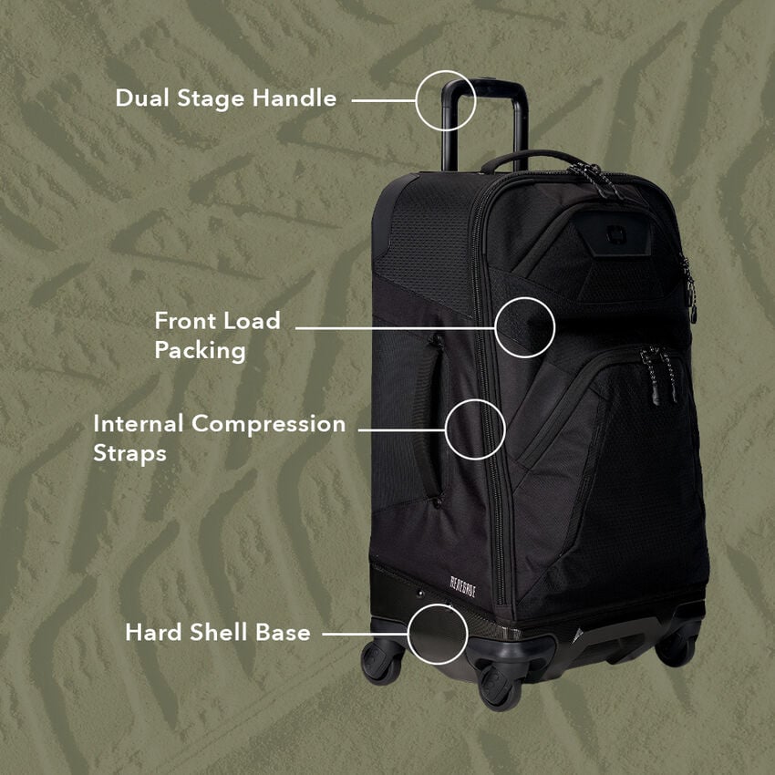 Renegade 4-Wheel Checked Bag - View 10