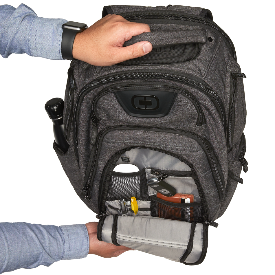 ogio backpack luggage handle pass through