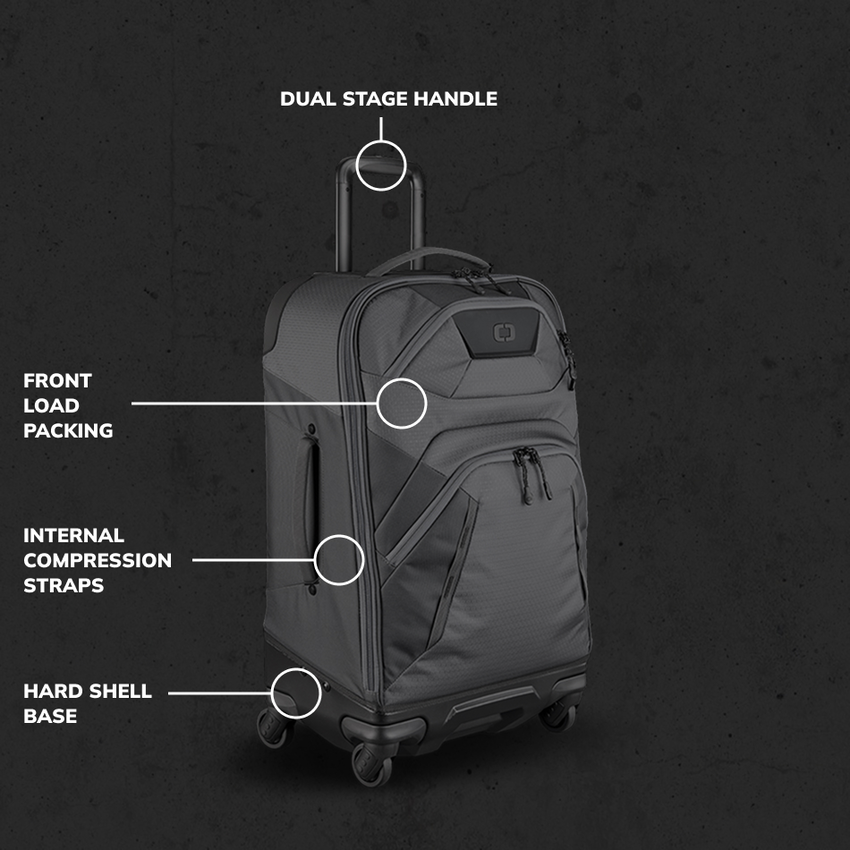 Renegade 4-Wheel Checked Bag - View 11